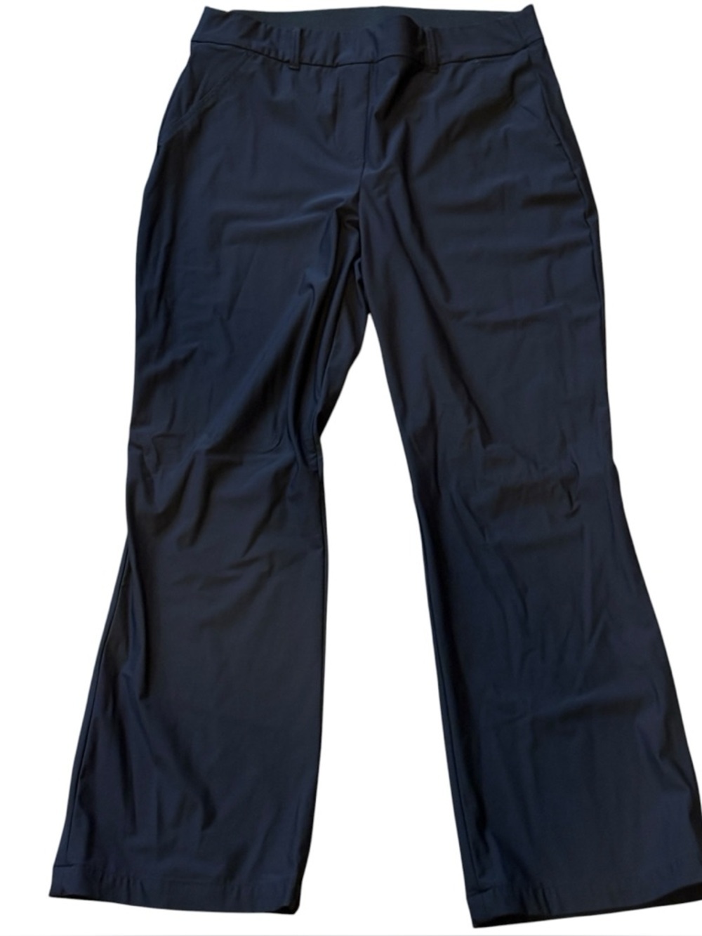 Spanx Womens Trousers Size Medium Black Straight Leg